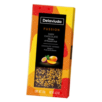 Gourmet Selection Dark Chocolate Bar with Mango & Passion Fruit CL051